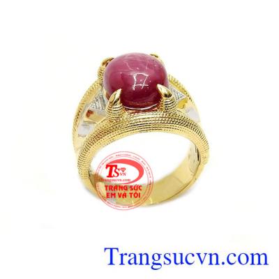 tsvn_com_vn's tweet photo. Nhẫn nam ruby 14k phong cách mang lại vẻ đẹp thời trang cho phái mạnh. #jewelry #Vietnam #nhannamruby #nhannam #nhannamvangtay #nhannamdaquy #nhannammenhhoa #evt #EMVATOI https://t.co/gipwYJYQWs