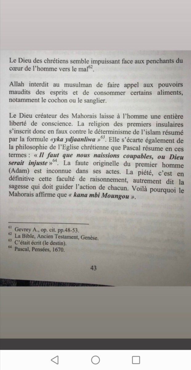 fy_wolfy's tweet photo. @nsmnta72 "Je me suis toujours dit que les mahorais n'était pas vraiment musulmans quand je voyais ce qu'il pratiquer " c'est un constat car je me base sur ce que j'ai vu. Tous par de la.. Et bizarrement l'auteur aussi contaste la même chose, pourquoi tu t'en prend pas lui ? 🤔😌 https://t.co/iQ9dTpL7FZ