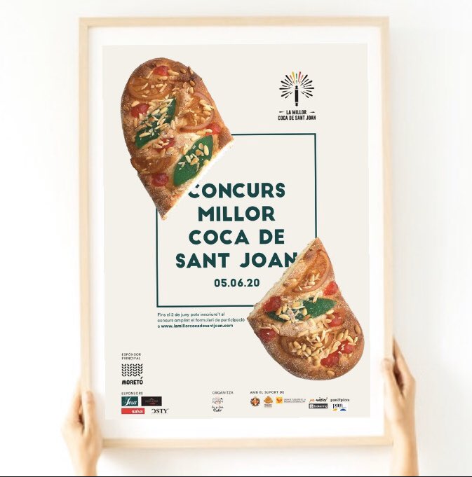 Busquem la Millor Coca de Sant Joan...serà la teva? Inscripcions per professionals de la pastisseria i forneria a: lamillorcocadesantjoan.cat