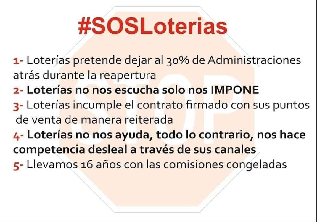 Pakito21423699's tweet photo. Nos obligan a ir a los tribunales otra vez a reclamar nuestros derechos, ya han perdido, y lo volveran a hacer... Solo pedimos lo nuestro, que se cumpla lo pactado. #SesionDeControl #SOSLoterias @desdelamoncloa @F1 @InesArrimadas @navedelmisterio @perezreverte @PabloIglesias https://t.co/8SHwfsWSLt