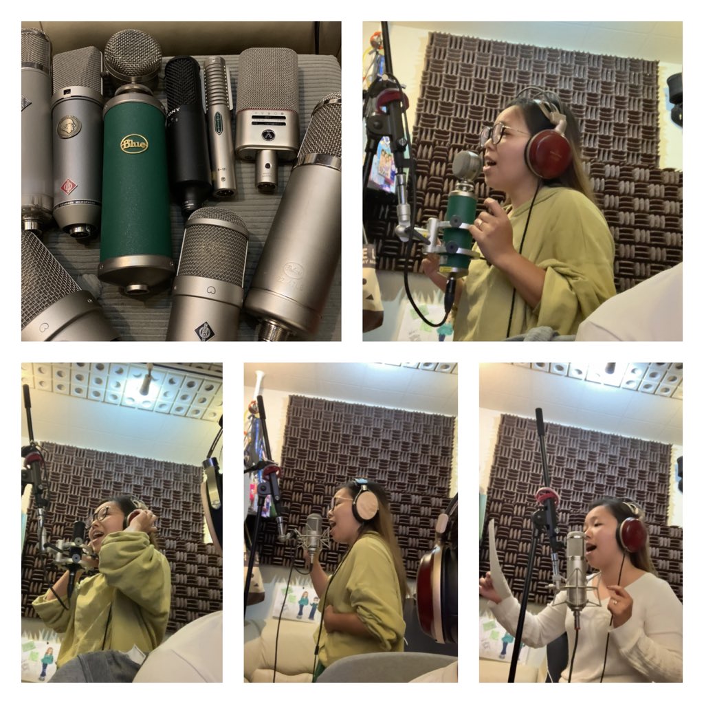 SAH_KOBA's tweet photo. 宅録三昧! どうやら緑色のマイクに決まりそうです!! #宅録 #レコーディング #kiwi #C100 #M147 #2247LE https://t.co/3GZV62lnfy