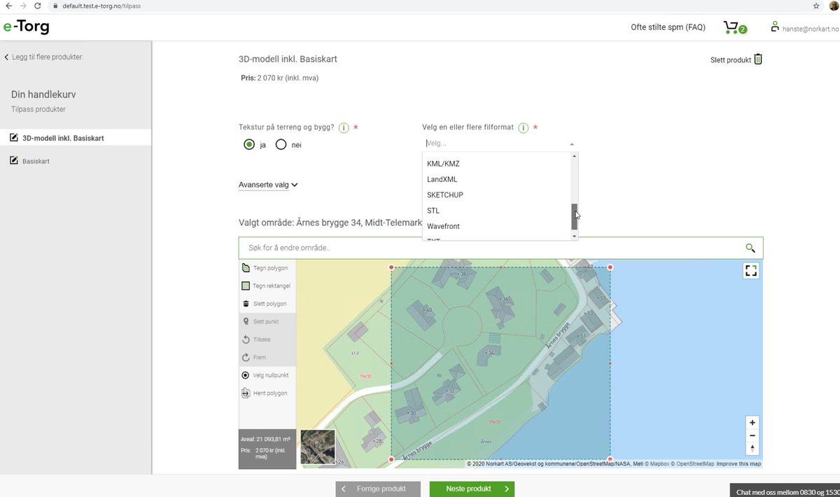 GeoGaard's tweet image. Hans Gunnar (lynet) viser hvordan @Norkart tilbyr e-torg basert på teknologi fra #FME på #FMEWT2020. @Norkart @SafeSoftware @SwecoNorge