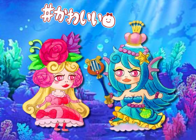 プリンセスマーメイドのtwitterイラスト検索結果