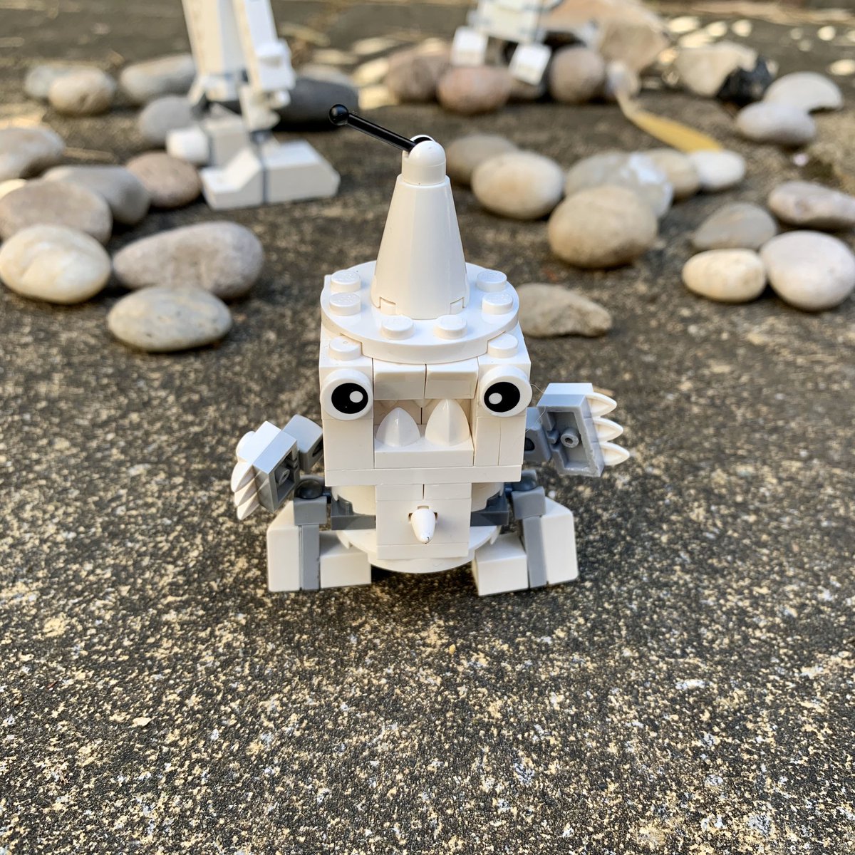 #NHMLEGO “I really want @LEGO_Group to bring back Mixels so I’ve made them look like Mixels. These life forms are icy monsters that eat ice and swim in even the coldest temperatures.” Baxter, 8yrs old