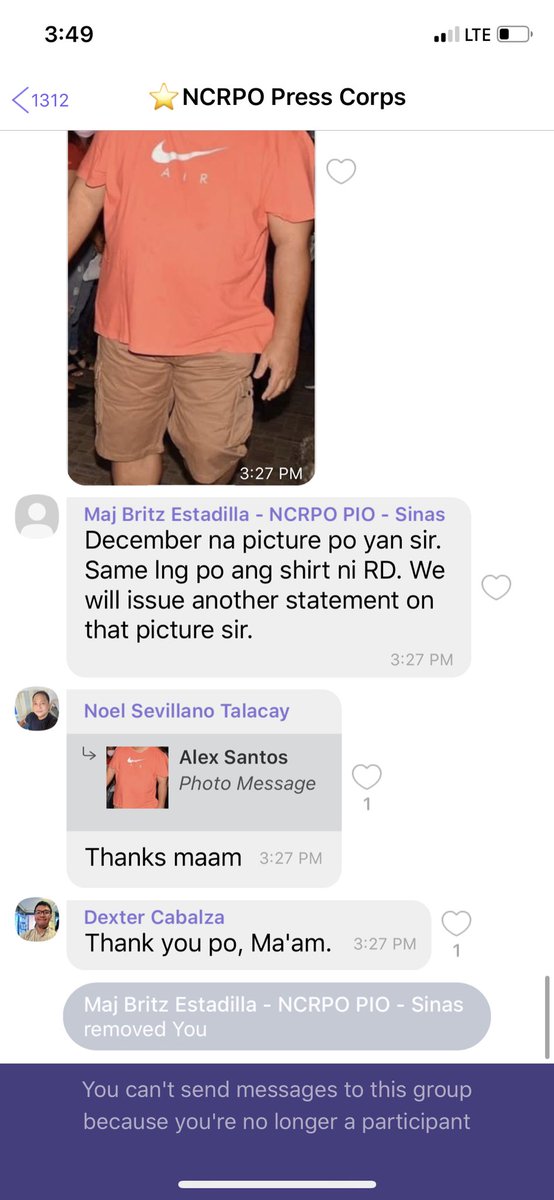 BREAKING: NCRPO has removed Rappler police beat reporter Rambo Talabong from its official Viber group after we reported their chief Debold Sinas violated quarantine rules by celebrating his birthday under lockdown. | via  @ramboreports