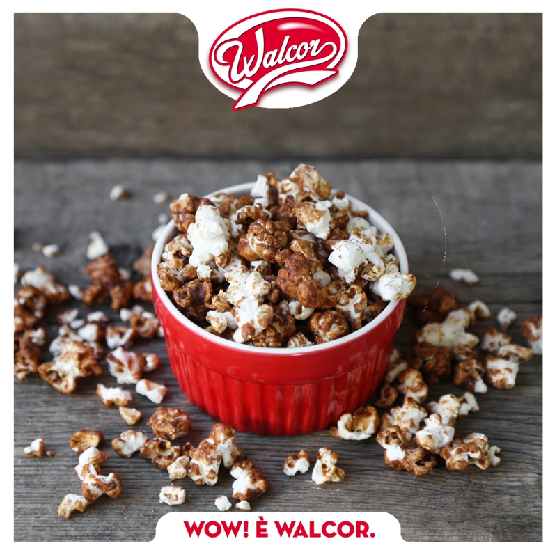 WalcorItalia's tweet photo. Stanchi dei soliti #popcorn? 🍿Sciogliete il #cioccolato al latte #Walcor, mischiate tutto insieme e otterrete lo #snack perfetto! 🍫😋 https://t.co/adDwOaPXHW