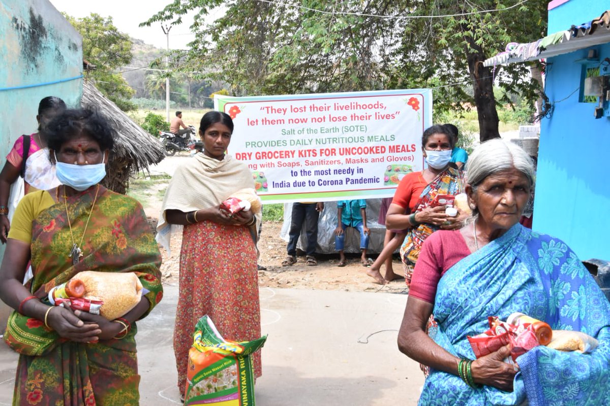 SOTEcharity's tweet photo. Our humanitarian appeal has raised over £25,000! Our partners in India are providing food supplies, masks, and purified water to hundreds of families, who without identification, are 'un-seen' by the government.

For more information visit: https://t.co/KSGhg9wALr https://t.co/JwR6WVBb0E