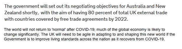 These two statements by government issued 48 hours apart are incompatible. So which is it to be, fix the rules governing at least 80% of our trade by 2022, or take a more agile approach? I'd suggest not being in such a tearing hurry. Here's why... 1/n thread