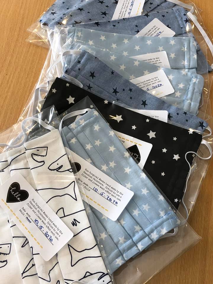 annewrayifa's tweet photo. Finance by day, sewing for our clients, colleagues and local community by night  #facemask https://t.co/9ZRaNM3ZQj