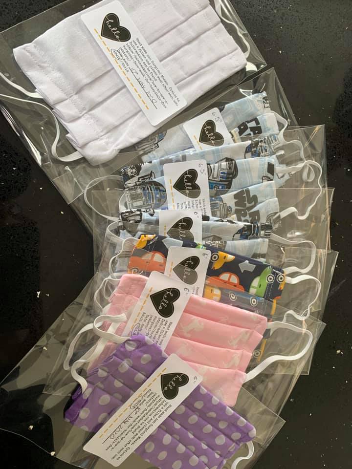 Finance by day, sewing for our clients, colleagues and local community by night  #facemask