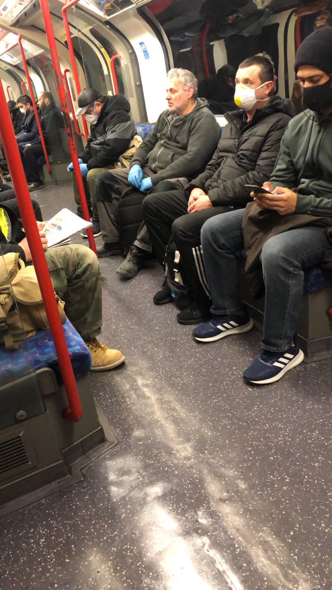 XchloeGjonesX's tweet photo. @SkyNews central line at 8.30 this morning, no social distancing what so ever and a reduced service of a train every 10 mins to the ‘busiest’ line in London 🤔 https://t.co/0LHGXPJ6bs