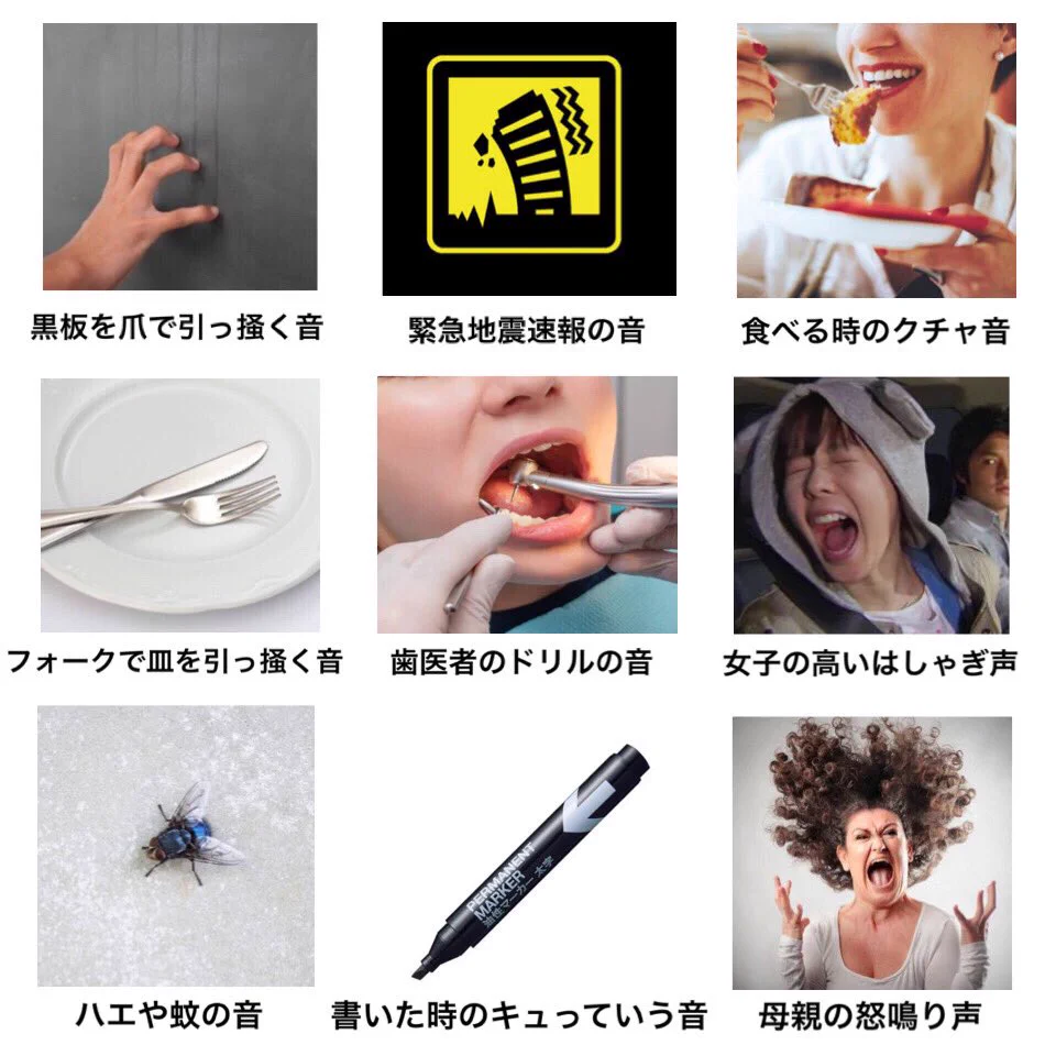 想像するだけで耳を塞ぎたくなる！個人的に嫌いな音をまとめてみた。