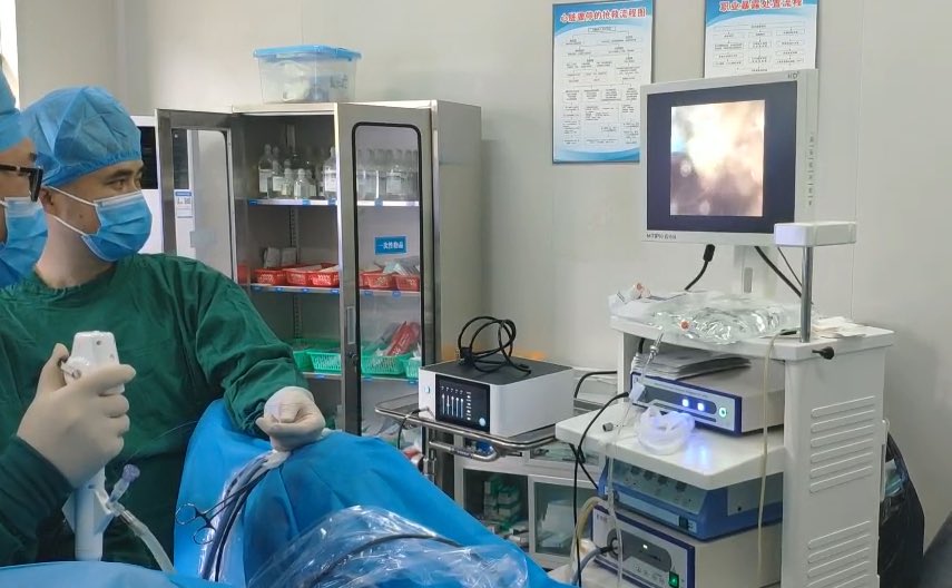 ElaineTong4's tweet photo. #Resistone disposable flexible ureteroscope with high resolution has been perfect performed in hospital.
1. 160K Resolution with high restore
2. Fully standard 9Fr outer diameter and 3.6Fr working channel
3.Flexible, dual 275 degree
4. Touch screen designed with adjustable https://t.co/vHO3Tfqsco