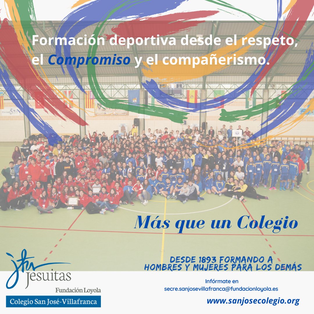 CSJVillafranca's tweet photo. En nuestro @CSJVillafranca queremos que te sientas como en #casa y trabajamos en ello durante todo el curso, con #ilusión, #confianza, #espíritu de #servicio... "Desde 1893 formando a hombres y mujeres para los demás". Ven a conocernos, #MásqueunColegio @educsi @aasanjosevca https://t.co/UsLolKiO8e