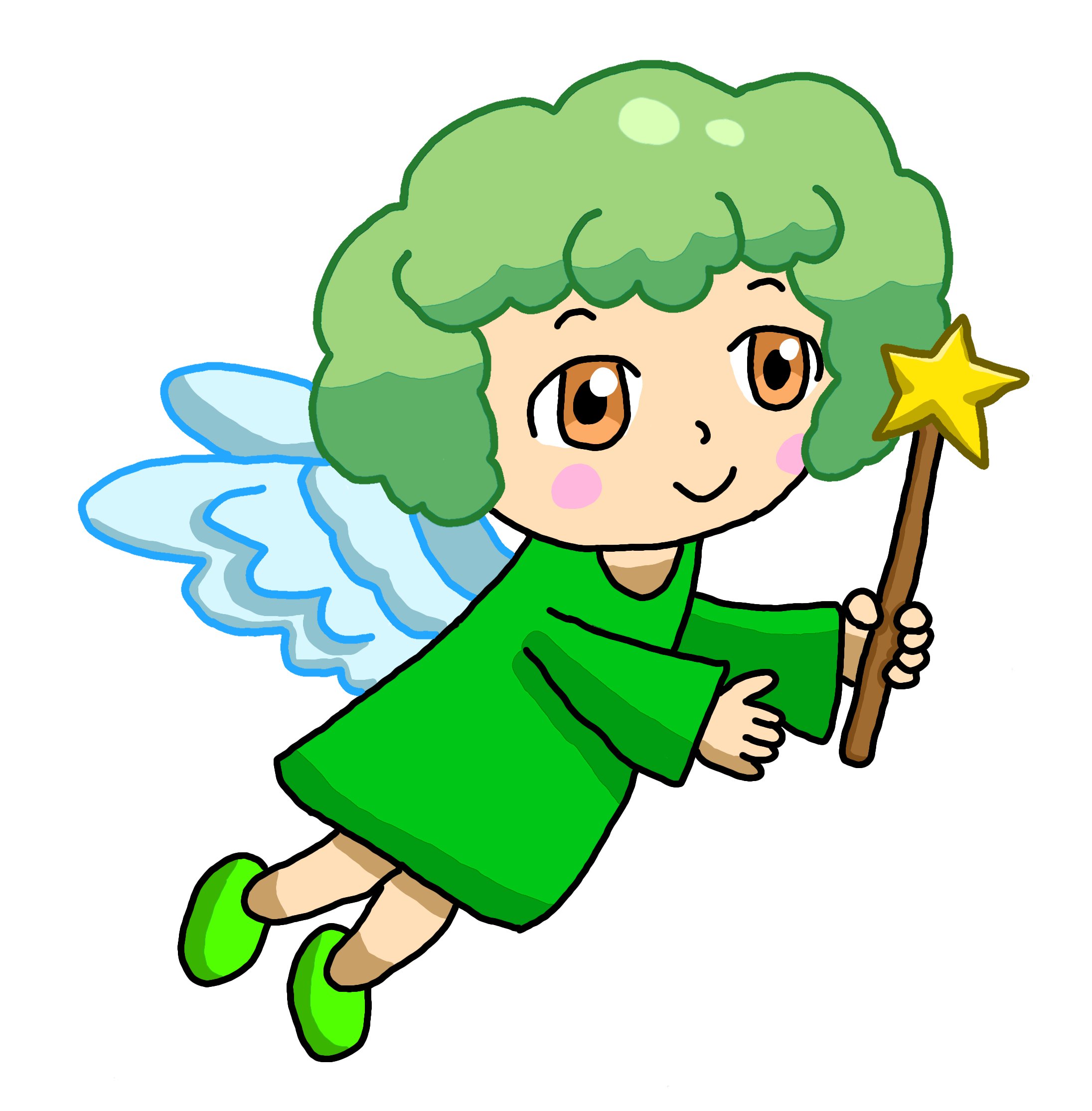 ツバタン かわいい妖精のイラスト 4種類 妖精 かわいい イラスト T Co Sar6dlykm1 Twitter