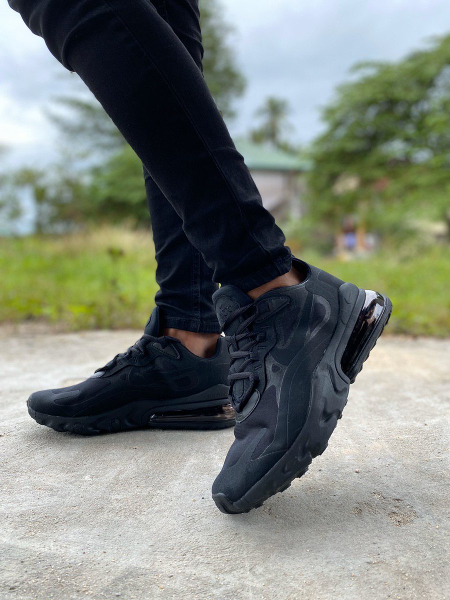 RESTOCK KASUT BEST SELLER AIRMAX 270 REACT ALL BLACK COPY ORI 1:1SAIZ 41-45 AVAILABLE TAPI STOCK SANGAT SANGAT TERHAD ! LAMBAT HABIS BUKAN RM 250, BUKAN RM 230, BUKAN RM 200! TAPI LAGI MURAH! CEPAT WASAP SY SEKARANG 0139474171 UNTUK DAPATKAN HARGA MURAH TAK MASUK AKAL !