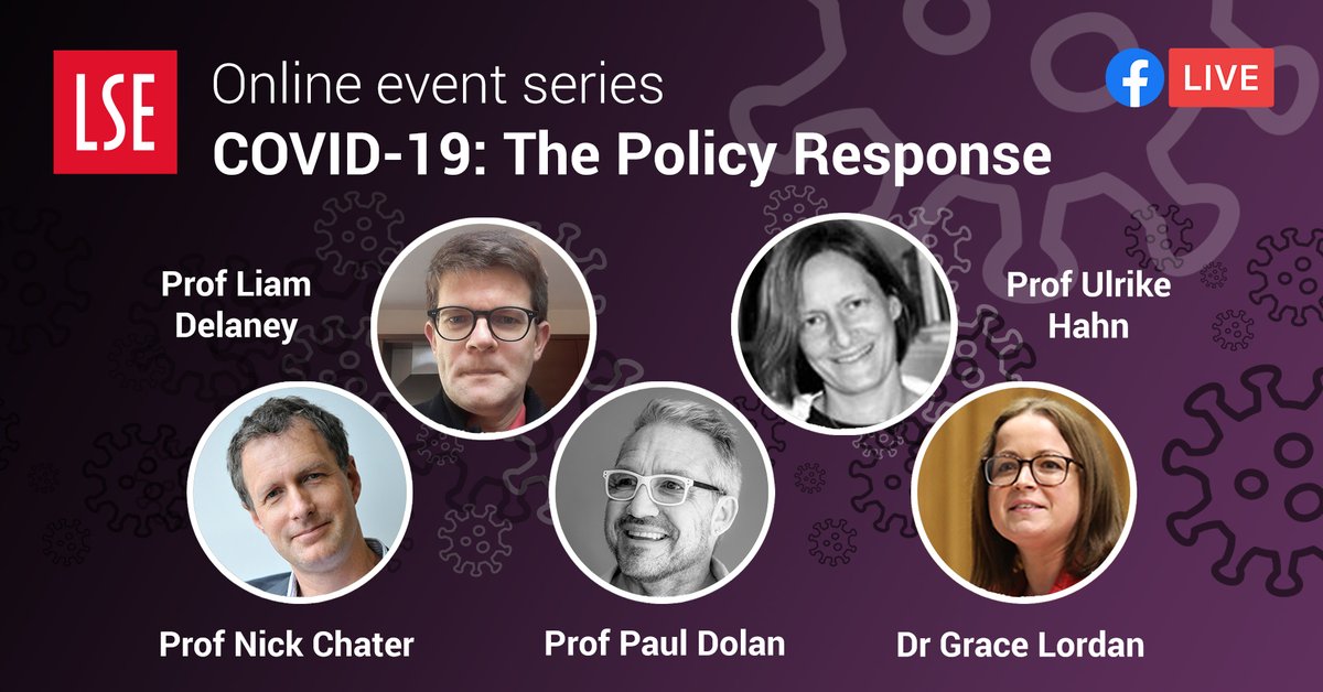 LSEpublicevents's tweet photo. 📣 A big day of brilliant #LSECOVID19 events today! 

Join us LIVE for important discussions on 
🔴 Behavioural science ➡️ 2pm BST
🔴 Transboundary crisis management ➡️ 4pm
🔴 Concentration of corporate power ➡️ 6pm

👀 Watch: https://t.co/ZOOkf6R4kh https://t.co/1X36cGhdsq