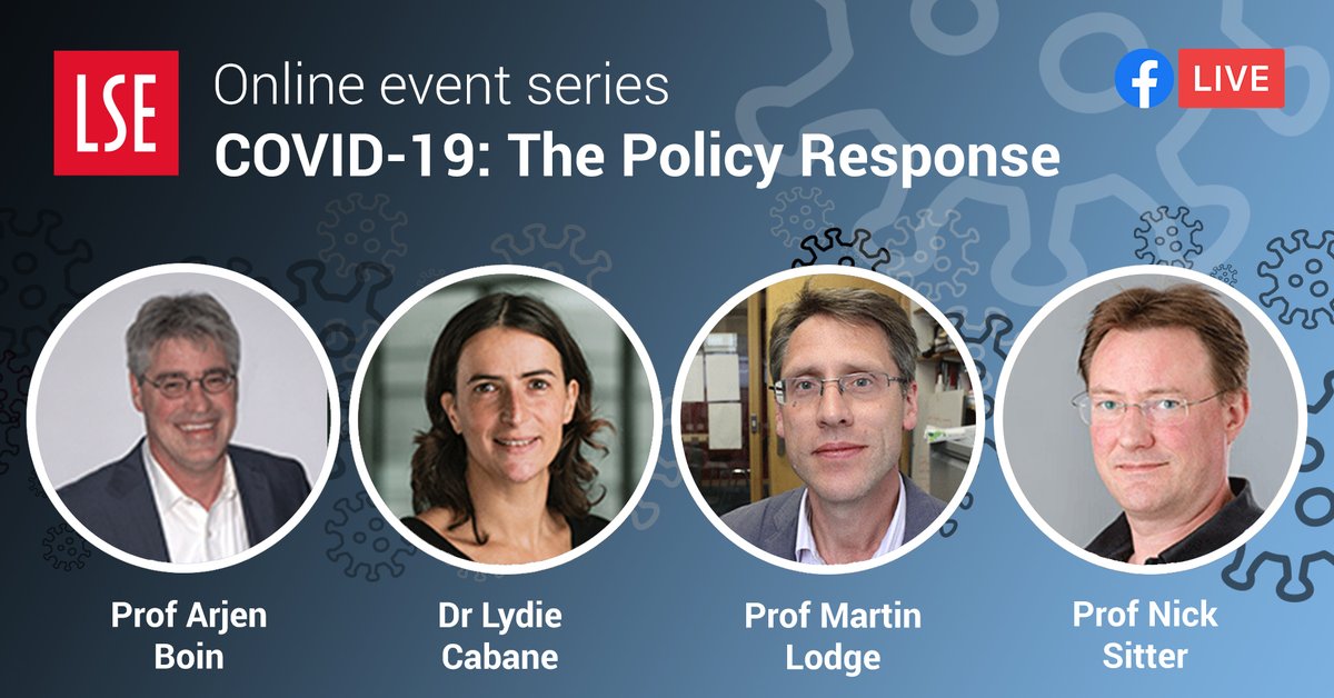 LSEpublicevents's tweet photo. 📣 A big day of brilliant #LSECOVID19 events today! 

Join us LIVE for important discussions on 
🔴 Behavioural science ➡️ 2pm BST
🔴 Transboundary crisis management ➡️ 4pm
🔴 Concentration of corporate power ➡️ 6pm

👀 Watch: https://t.co/ZOOkf6R4kh https://t.co/1X36cGhdsq