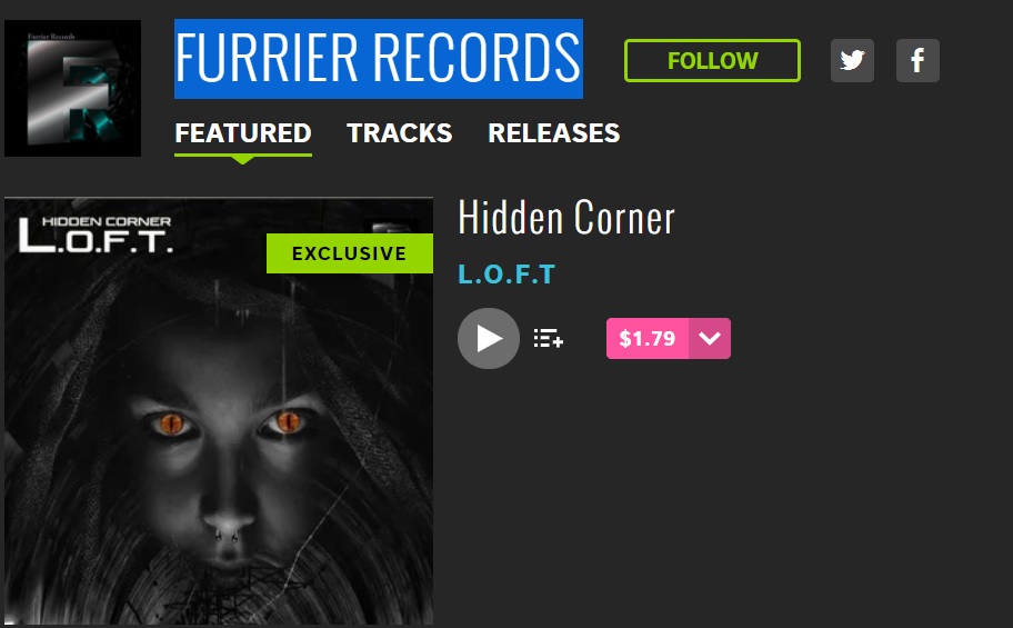 FurrierR's tweet photo. HIDDEN CORNER
L.O.F.T🔥
https://t.co/5QQGJyjHRP
EXCLUSIVE On Beatport!
it started moving🙂
#beatport https://t.co/lgyBFzsL3M