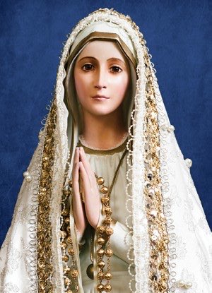 CatholicNewsIRL's tweet photo. Today is the feast of Our Lady of Fátima. This feast commemorates the visions of Our Lady seen near Fátima in Portugal in 1917 by three shepherd children, Lúcia dos Santos and her cousins Jacinta and Francisco Marto. https://t.co/iIBxpOUWle