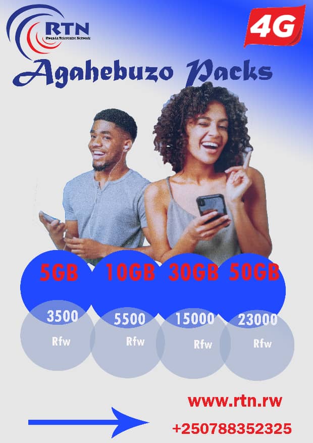 #RwOT: Agahebuzo promotion packs are now available, rush to one of our points of sales or simply dial the number on the flier for more information.
<a href="/4GusersinRwanda/">4G Users In Rwanda</a>, <a href="/4Gsquare/">4Gsquare</a>