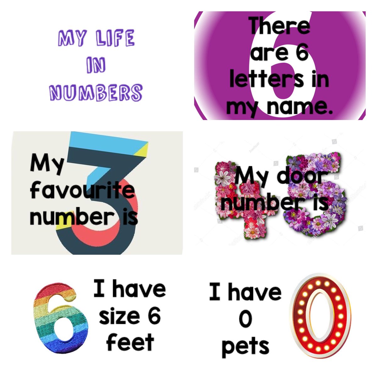 StAlbansSchool1's tweet photo. What does your life look like in numbers? Take the National Numeracy Challenge and complete the ‘My Life in Numbers’ activity. Check out seesaw for more information and for more number related activities.  We would love to see your creations 😀
#MyLifeInNumbers https://t.co/wQpLgwBe4k