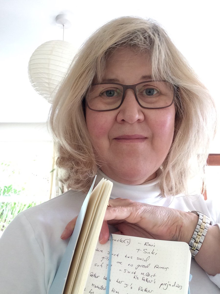 dadslibrary's tweet photo. @AnnalieseAvery #GEAMAY Using this bullet journal from Paperchase (AGENZIO). I’ve got an A4 red Leuchtturm1917 one waiting for when I start work on edits of the complete draft of WIP. https://t.co/wxwkkdjqJd