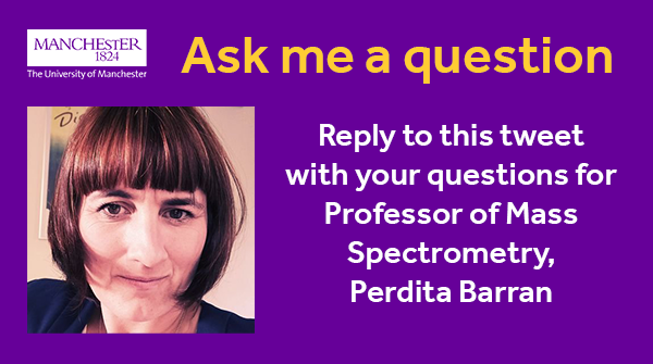 OfficialUoM's tweet photo. Professor of Mass Spectrometry, @PerditaB’s, breakthrough relates to the diagnosis of Parkinson’s disease through the sense of smell.

Submit a question for her by replying below, and we’ll put it to her for her upcoming #lockdownlecture session. https://t.co/YGBs3pF4uS