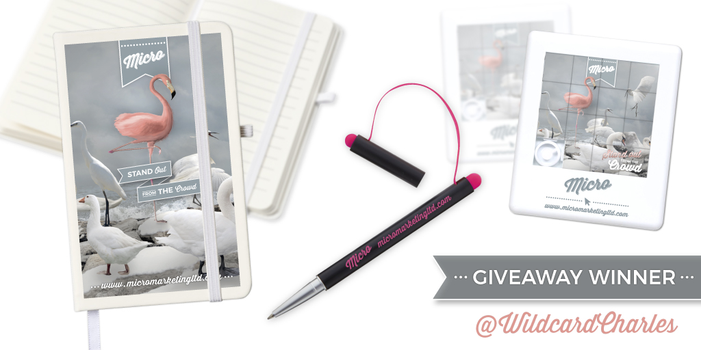 MicroLtd_'s tweet photo. We would like to thank everyone who entered our most recent competition giveaway – ‘Flamin-GO!’

The winner is… @WildcardCharles 

We will be in touch shortly to arrange the delivery of your Micro Flamingo set; we hope you love these products as much as we do. https://t.co/uawuL9Fsc3