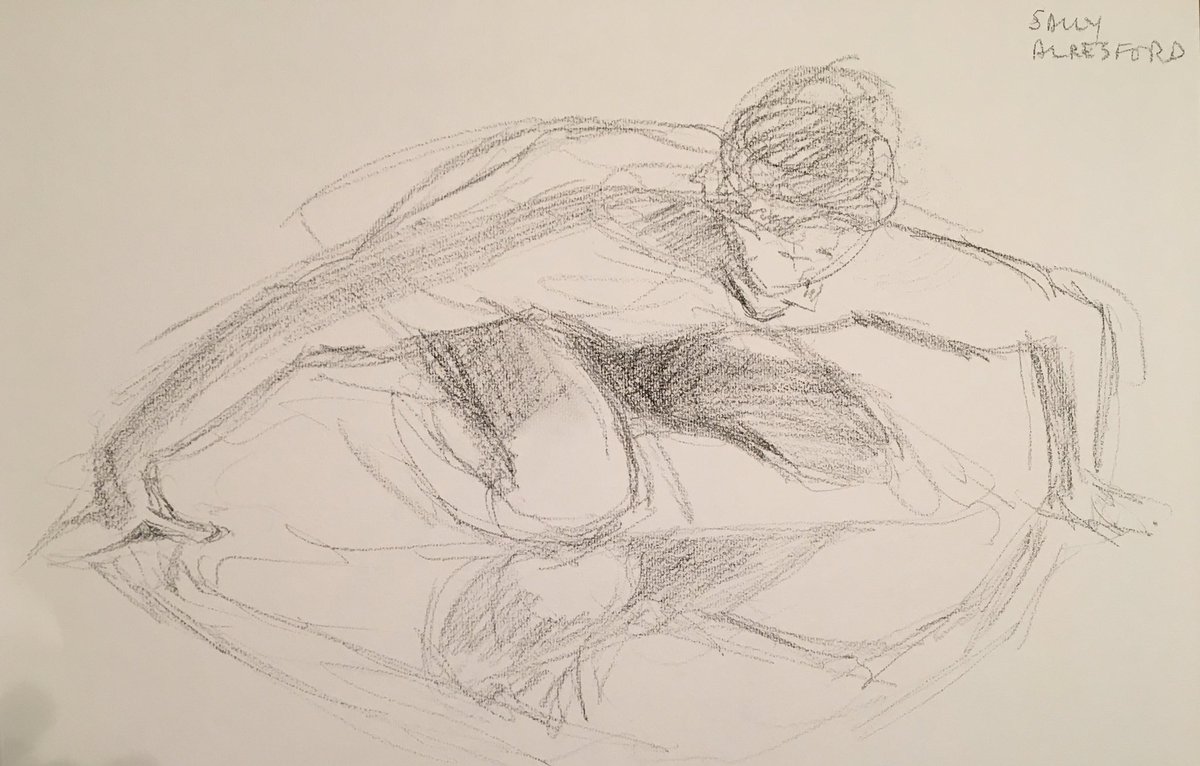 SallyTheArtist's tweet photo. So enjoyed life drawing live on BBC4 last night - but wish I’d had some charcoal. 2 hours sped by! Thank you 🙏 More please
@bbcarts #LifeDrawingLive #art #drawing https://t.co/7FywbetjsF