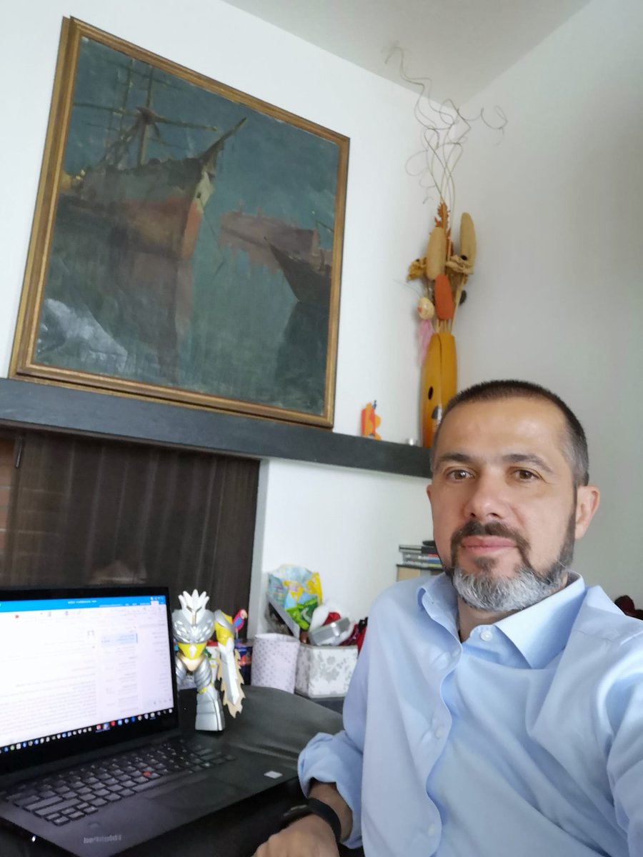 SparkWorksAG's tweet photo. #HomeOfficeSeries 'Good&Bad' with Stefano: As a #NonDigitalNative, adjusting to a #DigitalWorkEnvironment was odd & exciting. The #LearningCurve was steep but the improvements visible & steady. Running meetings online make them more focused and disciplined, shorter and effective. https://t.co/B1w9UrCpEJ