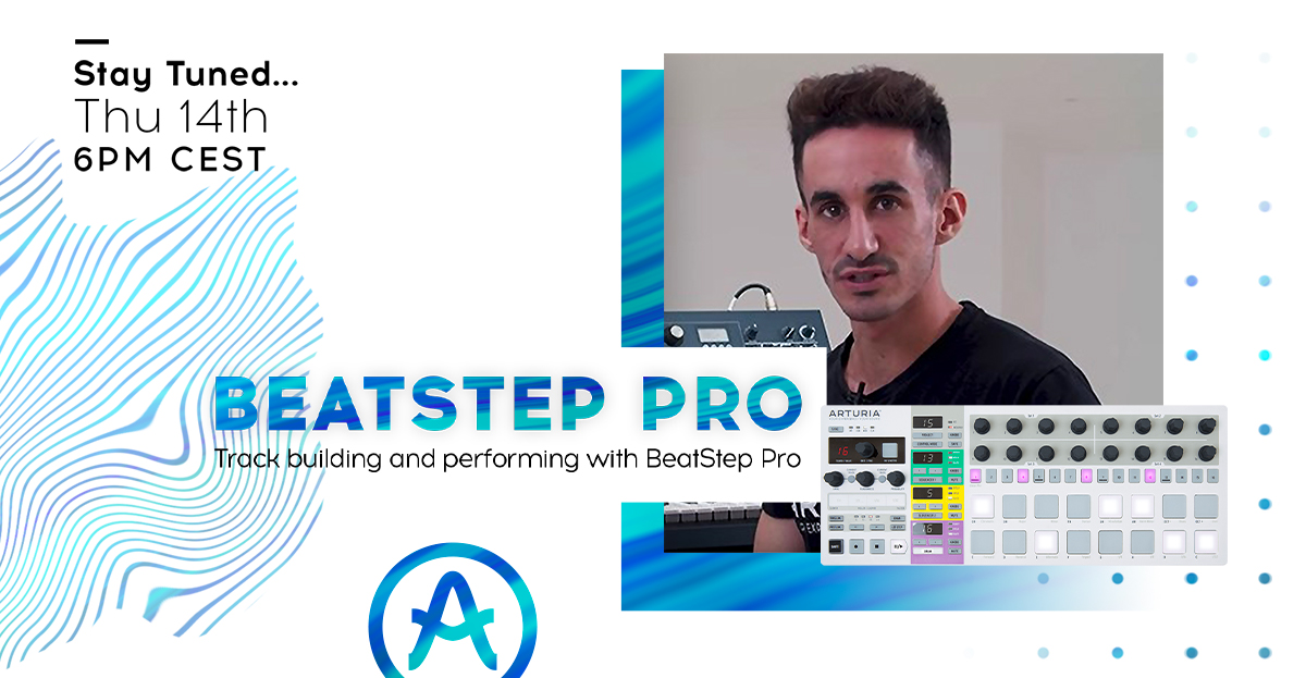 ArturiaOfficial's tweet photo. 🎥 Watch our #LIVE on Track building and performing with BeatStep Pro ➡️ https://t.co/x3ZXNN8XQC

ℹ️ Let's learn how to produce music ideas on the go with both hardware and software instruments, all controlled by #BeatStepPro.

📆 Thursday 14th, May
🕕 6PM Berlin (CEST) https://t.co/skOKRB2rdj