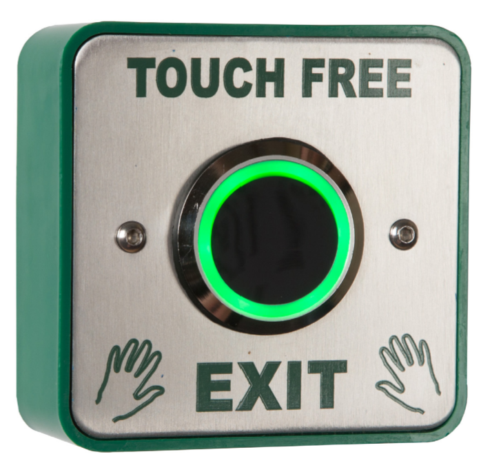 A simple change can make a huge difference! We are now providing touch less exit buttons for our access control systems allowing contact free security. #Contactless  #security #accesscontrol