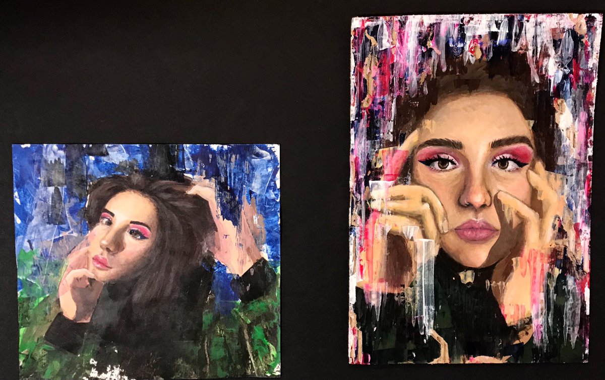 This week we have Higher pupil Kayla. She has worked so hard to refine her abilities with fantastic results. #wow #pride #ambition #portraiture  <a href="/PerthGrammar/">Perth Grammar School (Archived)</a>