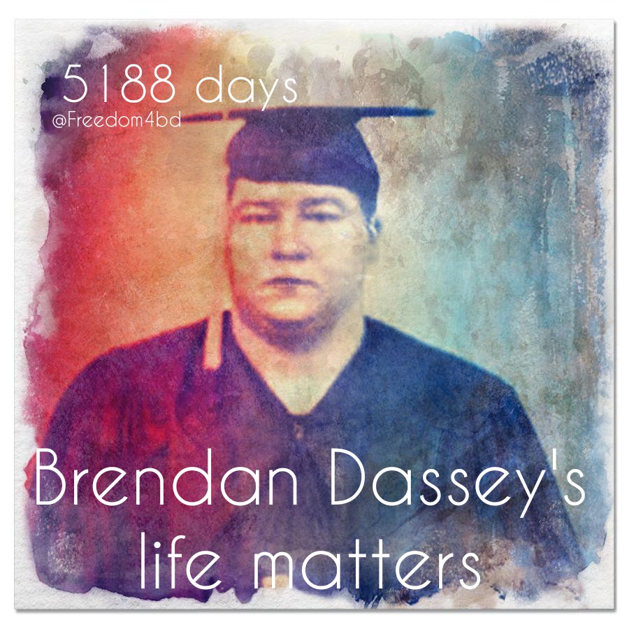 Today is 5188 days since #BrendanDassey was arrested and imprisoned for a crime he is innocent of <a href="/GovEvers/">Governor Tony Evers</a>

Brendan's life matters. His health matters. Send him home to safety and freedom #FreeBrendanDassey #BringBrendanHome #BrendanDasseysArmy