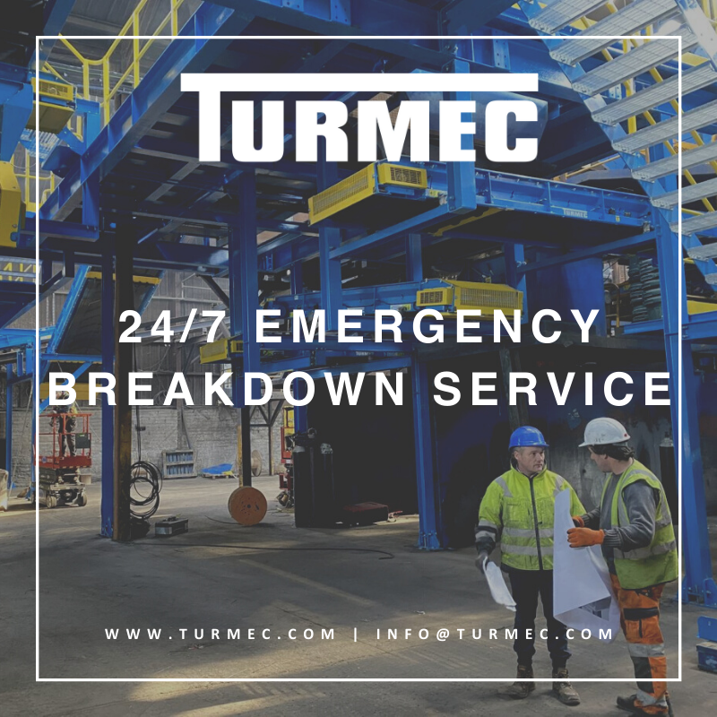 TurmecRecycling's tweet photo. TURMEC ON CALL 24/7
We are able to respond quickly to any incidental breakdown as well as to provide spare parts, refurbished and new equipment and plant upgrades, to any brand of MRF.
#WasteManagement #Turmec #BreakdownService #MRF #Waste #RecyclingSolutions #RecyclingPlant https://t.co/WQUl9Qvqjg