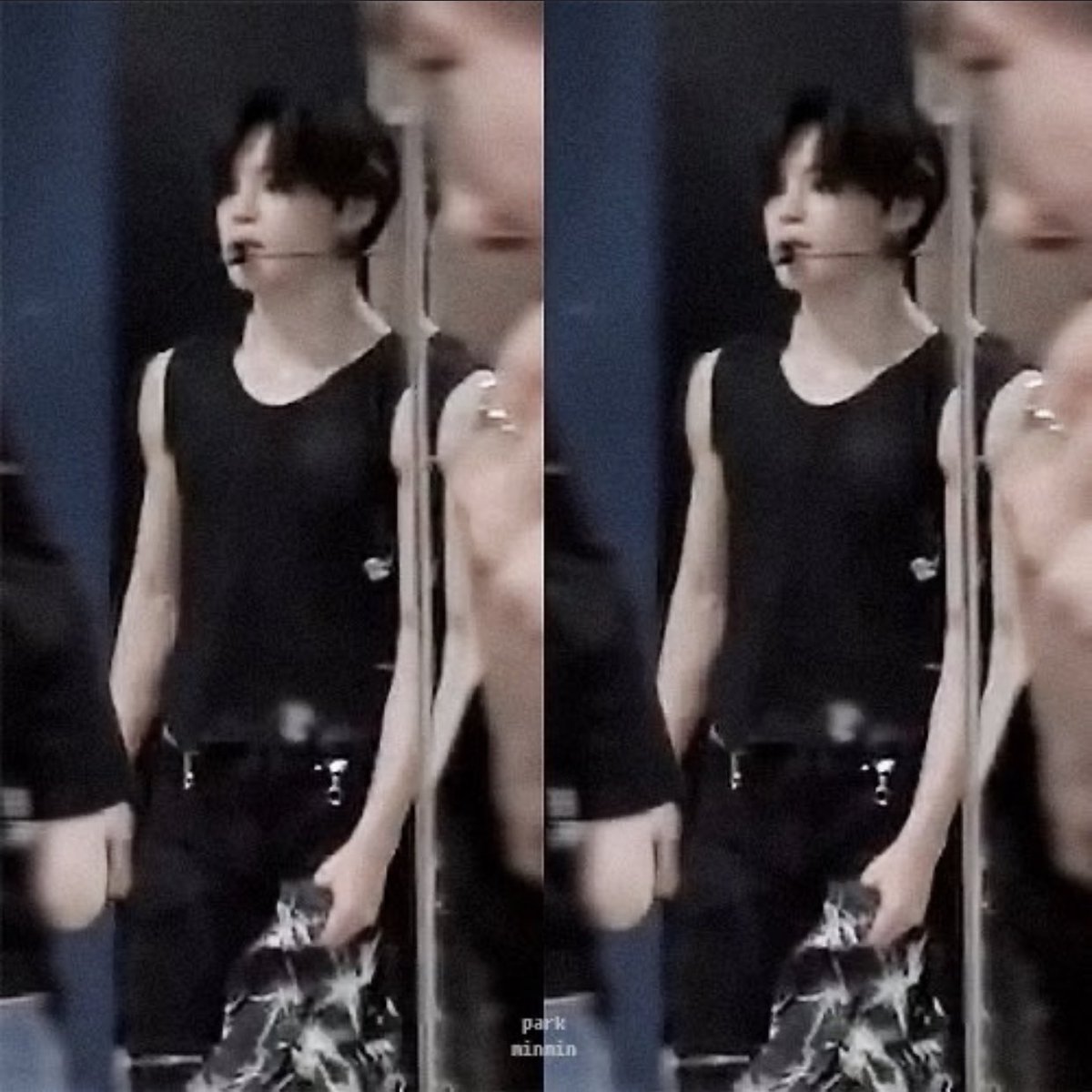 jimin in tank tops ; a thread