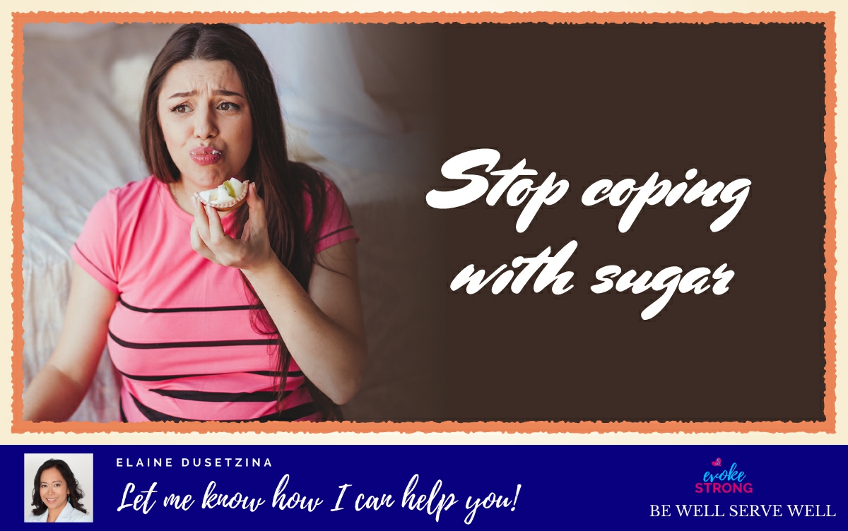 evokestrong's tweet photo. Our lives can get really stressful, and often, we turn to sugar as a way to mask that stress. Try something new: https://t.co/7paONXHHRH https://t.co/R9hWS5Vhtx