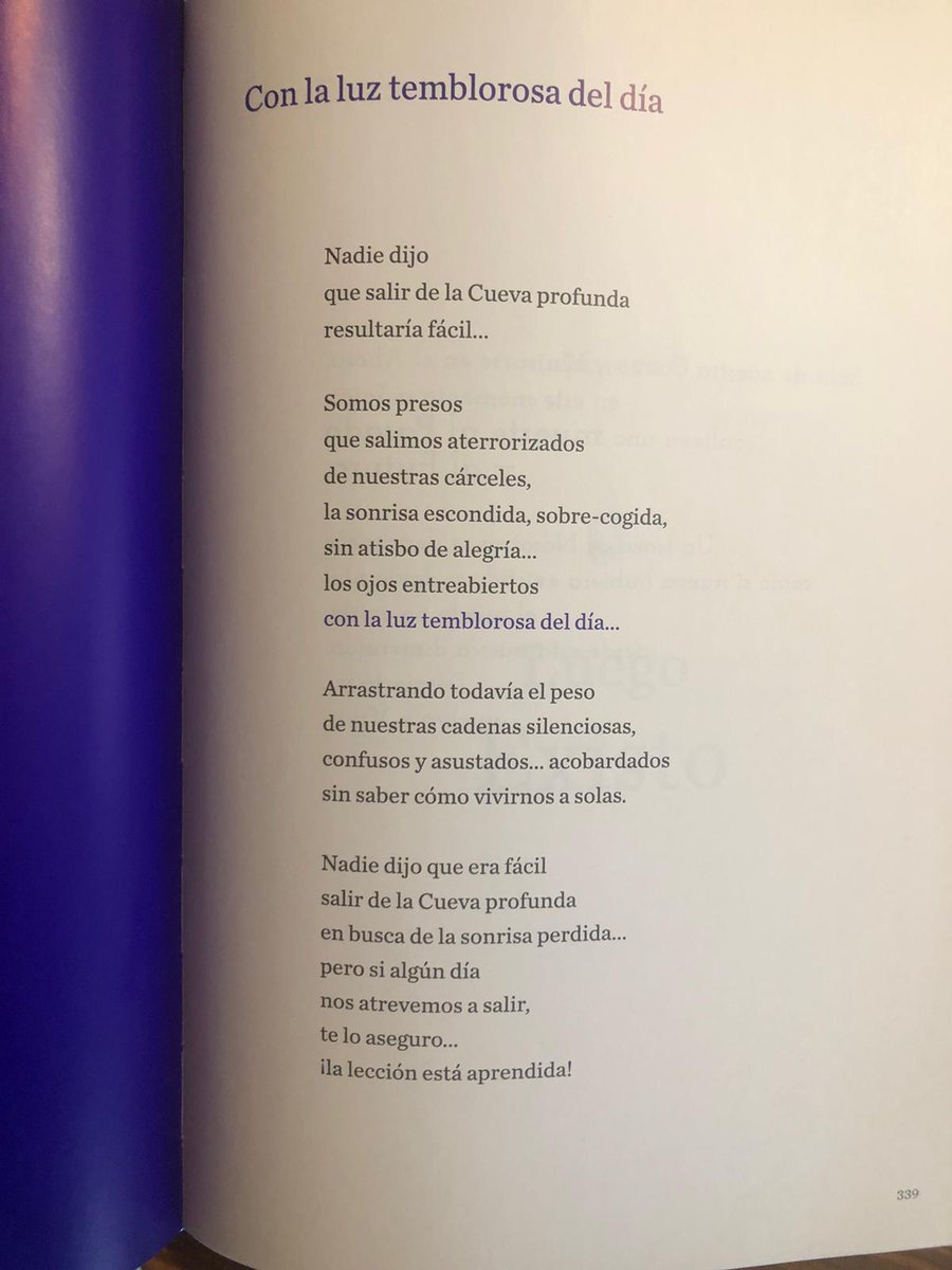 MariaVillarroya's tweet photo. Con la luz temblorosa del día
#SilenciosCantados
#MaríaVillarroya https://t.co/U6UQrSjHX3