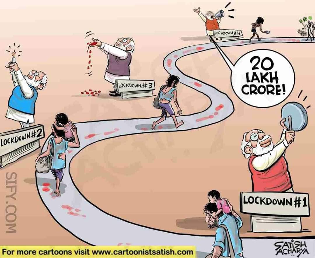 Thepinnews's tweet photo. एक फोटो एक हजार शब्दों के बराबर होता है। 
#atmanirbharbharat #atmanirbhar #20lakhcrores #20LakhCroreStimulus #jumla #8PMStories #8PMModi https://t.co/zjXbUkUfJm
