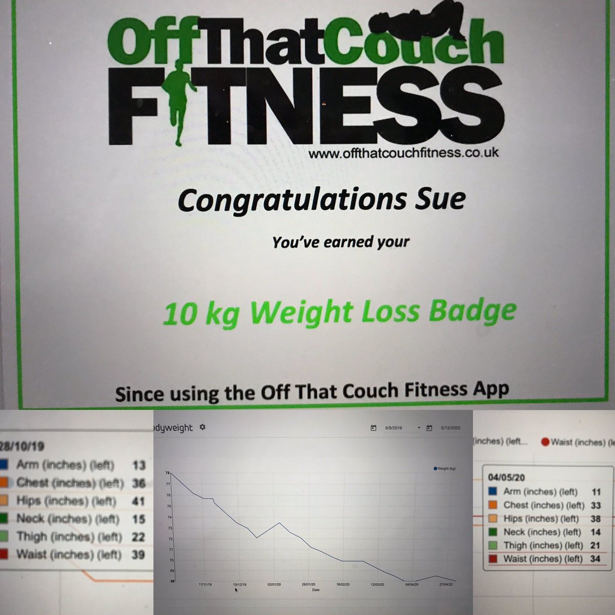 off that couch fitness tweet media