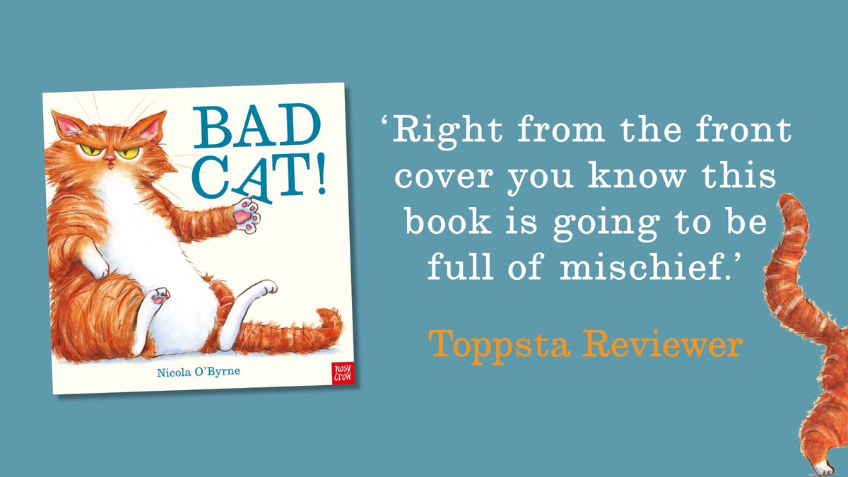 Bad Cat!, by <a href="/NicolaOByrne1/">Nicola O'Byrne</a>: waterstones.com/book/bad-cat/n…