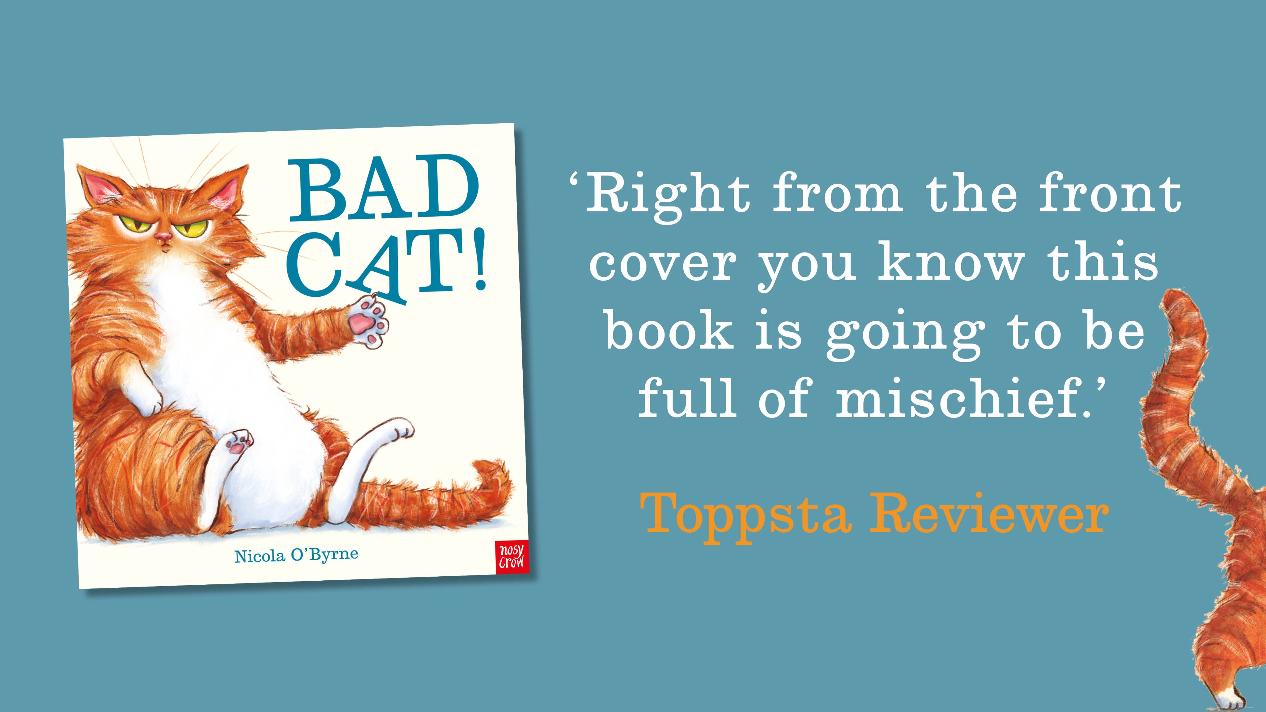 Bad Cat! - by Nicola O'Byrne (Hardcover)