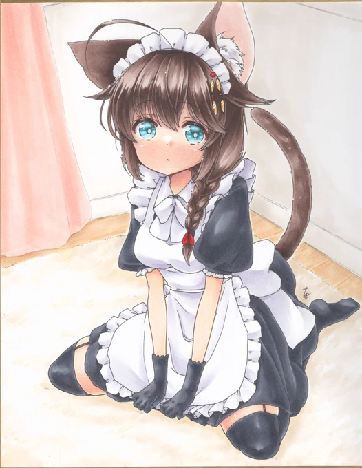 しぐにゃんメイド

#コピック #メイド #時雨 