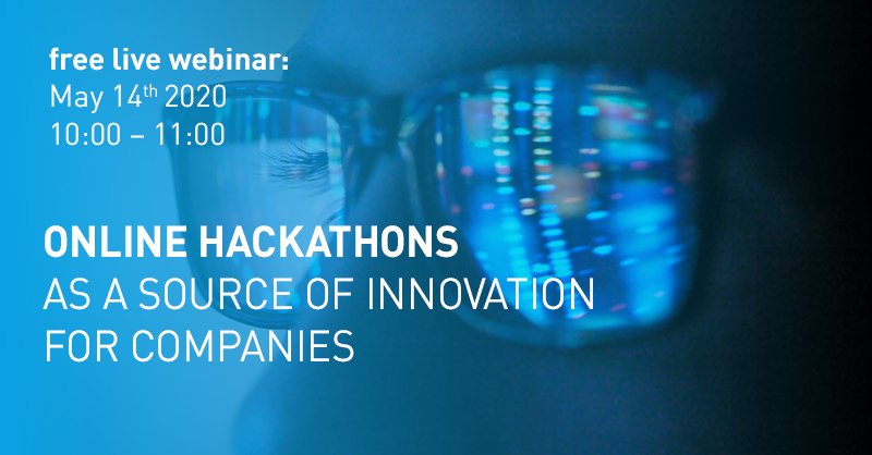 easy_software's tweet photo. Free webinar on 14 May 10.00-11.00 a.m. Especially in times of "social distancing", Online Hackathons can be a reasonable alternative. Register now!
https://t.co/8cM7EhKDdR
#EASYSOFTWARE #EASYAPIOMAT #HACKATHON #DIGITIZATION https://t.co/vLekhXFOzr