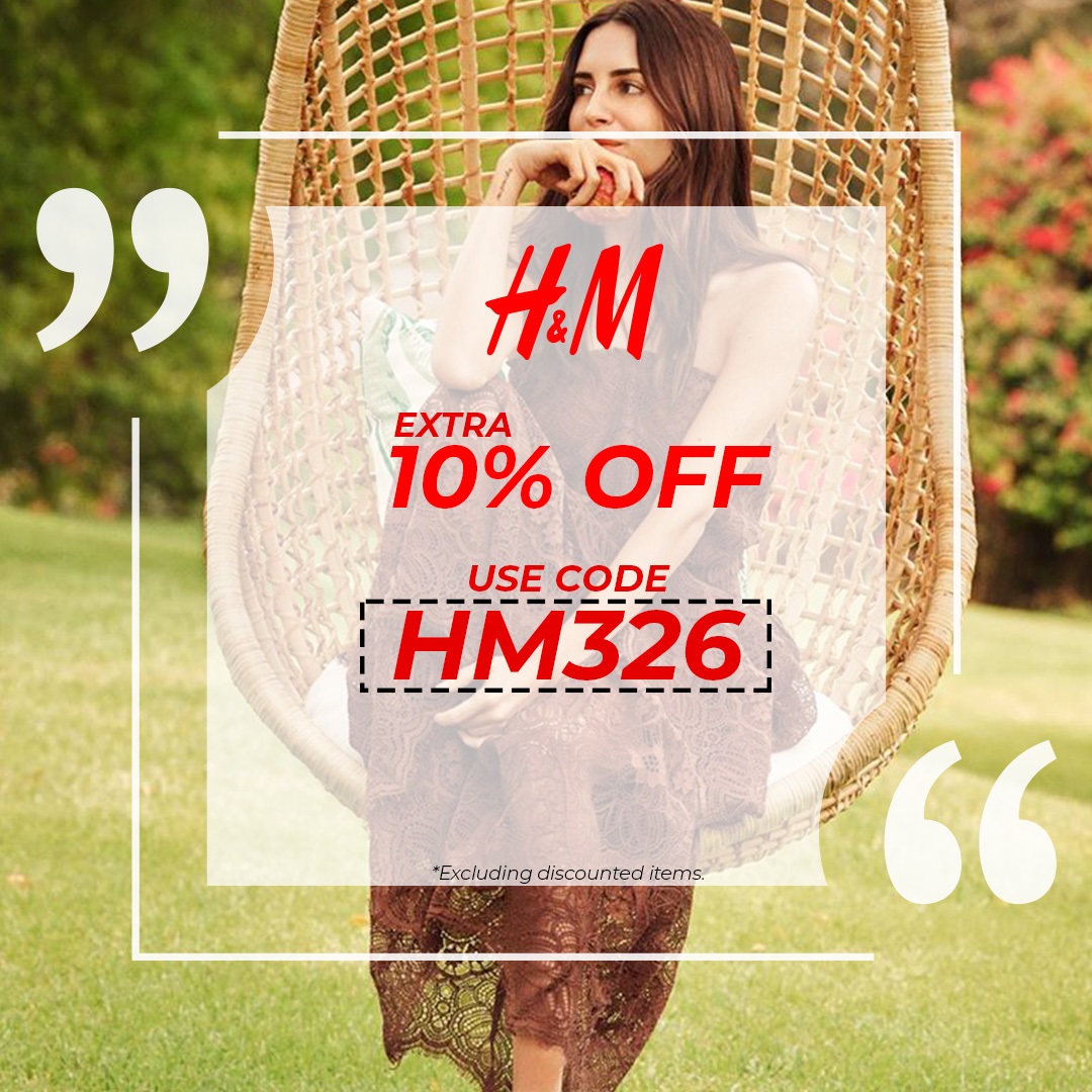 h&m discount code not applicable