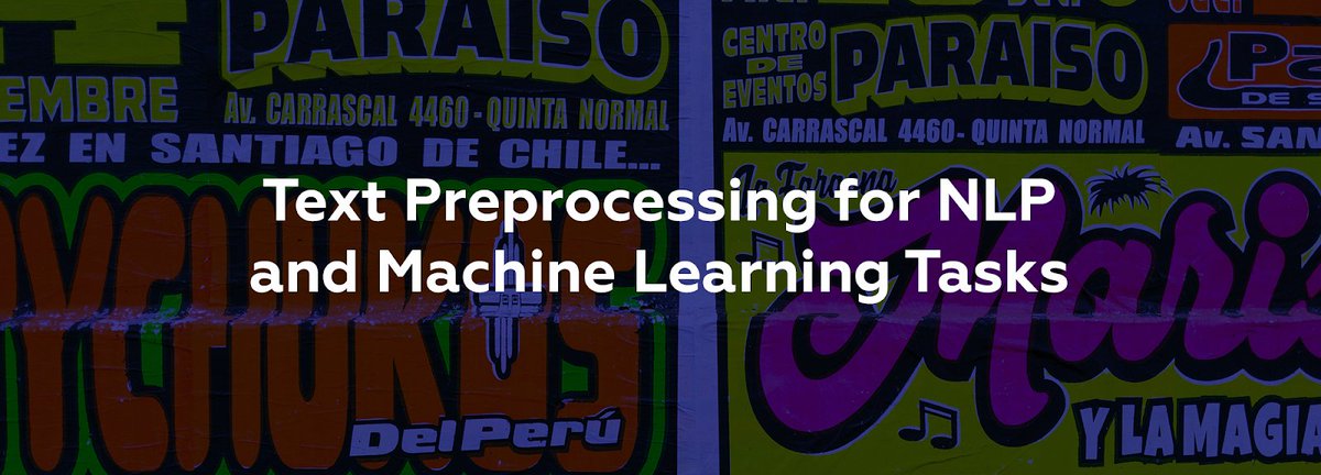 Experfy's tweet image. Preparing a text for analysis is a complicated art which requires choosing optimal tools depending on the text properties and the task @_madved #TextPreprocessing #NLP #MachineLearningTasks bit.ly/2Th5rgH