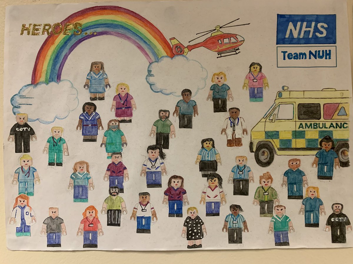 Skeadsforth1's tweet photo. Amazing drawing done by James, an administrator in Radiology ❤️@NUHRadiology @TeamNUH @nottmhospitals https://t.co/jyH8hjWvQA