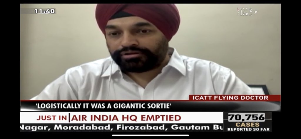 Rahulsardar's tweet photo. Thank you @PMOIndia and your efficient Government which helped ICATT Air Ambulance in achieving the near impossible task of the longest ever air lift of an Indian patient from Johannesburg to Chennai. @narendramodi @AshwiniKChoubey https://t.co/Y5GZ8wqHcI