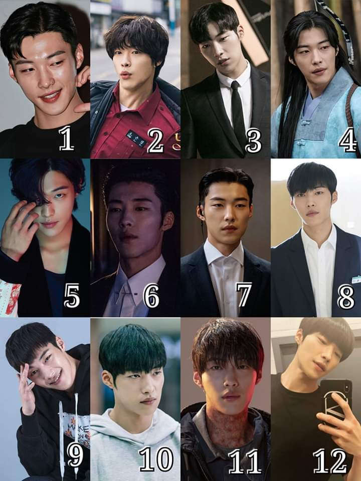 PsychoSeikka's tweet photo. Pick your Favorite Hairstyle/s of Woo DoHwan (우도환) from 1-12 ❤😍😇😍❤
#우도환 #더킹영원의궁주 #구해줘 #매드독 #나의나라 #위대한유혹자 #SaveMe #MadDog #Tempted #MyCountry #TheKingEternalMonarch #DivineFury #DivineMove #SweetStrangerAndMe https://t.co/x1voRb1kPs